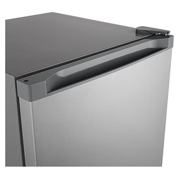 LG Réfrigérateur-congélateur vertical 200&nbsp;L Prime argent, Vue de la poignée du congélateur vertical LG GCFB174MQCM , GCFB204MQCM, thumbnail 5