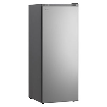 LG Réfrigérateur-congélateur vertical 200&nbsp;L Prime argent, Vue latérale gauche du congélateur vertical LG GCFB174MQCM , GCFB204MQCM, thumbnail 8