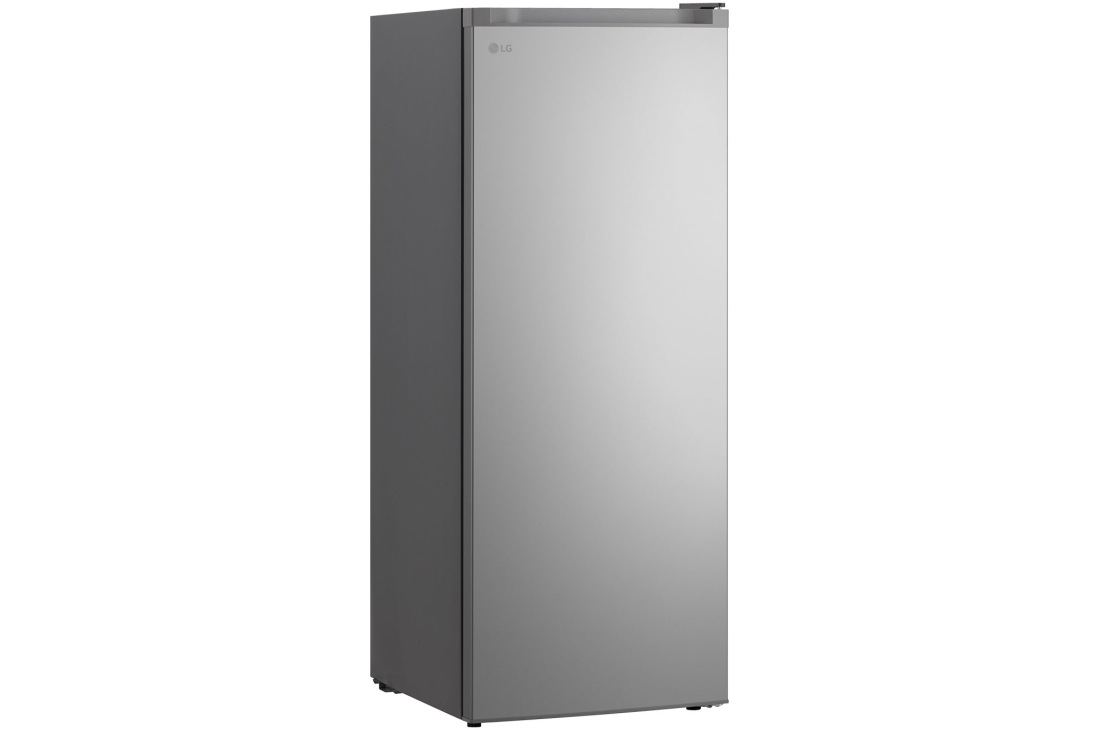 LG Réfrigérateur-congélateur vertical 200&nbsp;L Prime argent, Vue latérale gauche du congélateur vertical LG GCFB174MQCM , GCFB204MQCM, thumbnail 8