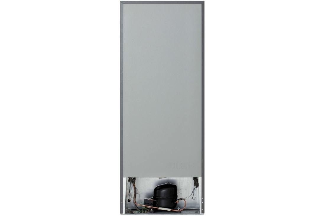 LG Réfrigérateur-congélateur vertical 200&nbsp;L Prime argent, Vue arrière du congélateur vertical LG GCFB174MQCM , GCFB204MQCM, thumbnail 11