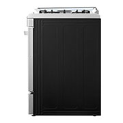 LG Cuisinière à gaz, 6 brûleurs à allumage automatique alimentés par une plaque de fonte émaillée, d’un revêtement supérieur en verre, d’une capacité de four de 153 litres et de la fonction EasyClean (Four), LF762S, thumbnail 14