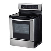 LG Four électrique de 6,3 pi.cu doté de 5 plaques de cuisson autonomes céramique, d’une grande capacité et d’un système de cuisson à convection, LRE3163ST, thumbnail 2