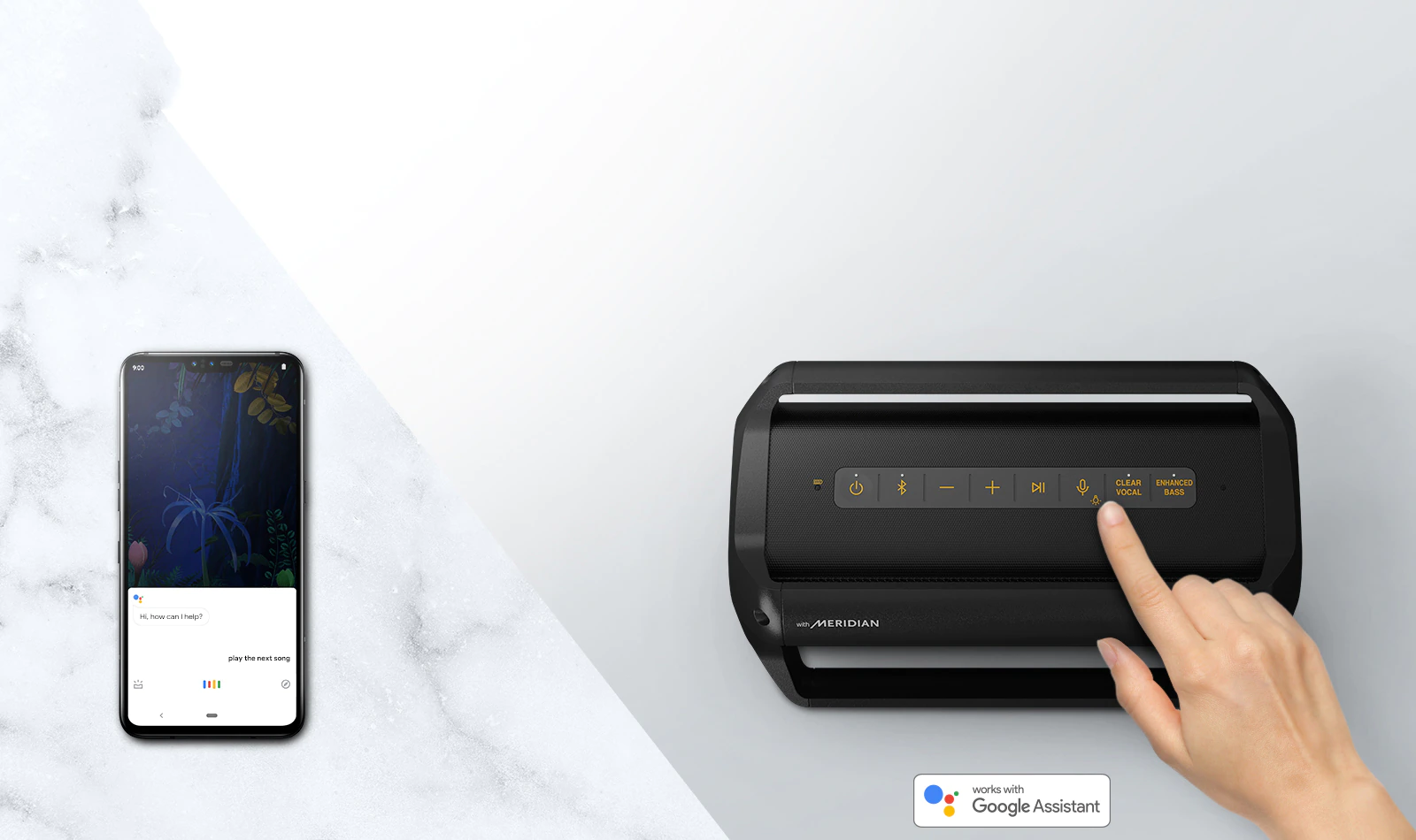 Commande vocale pour le contrôle à distance1