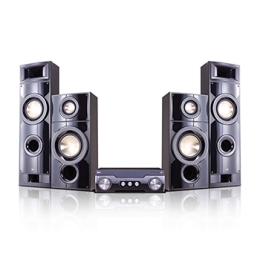 Récepteur AV 4.2 canaux, doté d’une puissance de sortie de 1600 W, d’un double caisson de basses, de l’appli DJ, de la Radio FM, du Bluetooth2