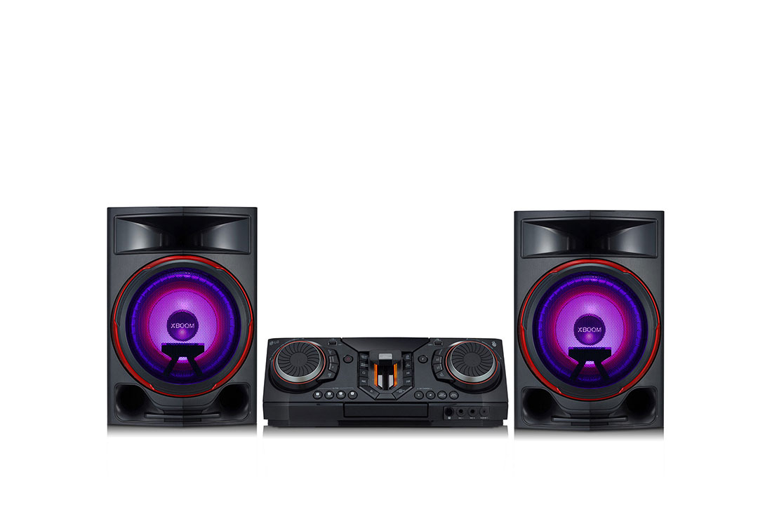 LG 2350 W, Mini Audio, éclairage multicolore, Accélérateur de fête, Karaoke Star, appli DJ, CL87, thumbnail 3