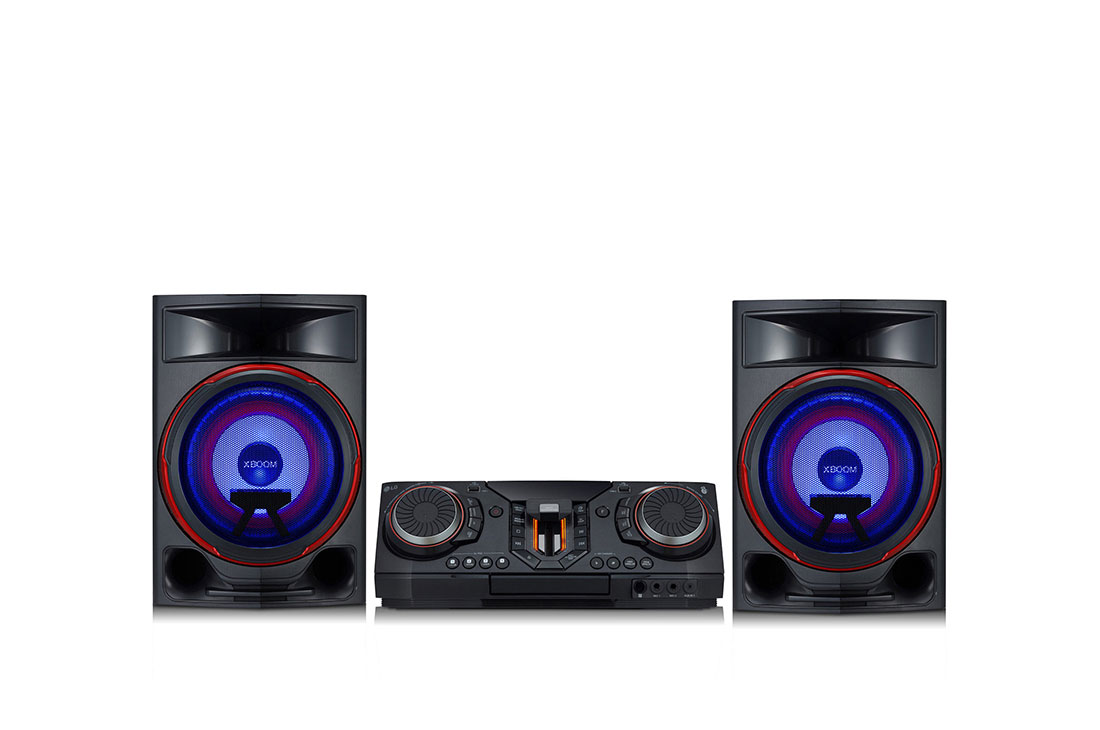LG 2350 W, Mini Audio, éclairage multicolore, Accélérateur de fête, Karaoke Star, appli DJ, CL87, thumbnail 4