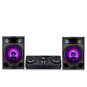 LG 2350 W, Mini Audio, éclairage multicolore, Accélérateur de fête, Karaoke Star, appli DJ, CL87, thumbnail 3