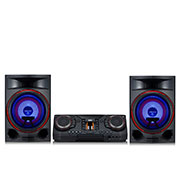 LG 2350 W, Mini Audio, éclairage multicolore, Accélérateur de fête, Karaoke Star, appli DJ, CL87, thumbnail 4