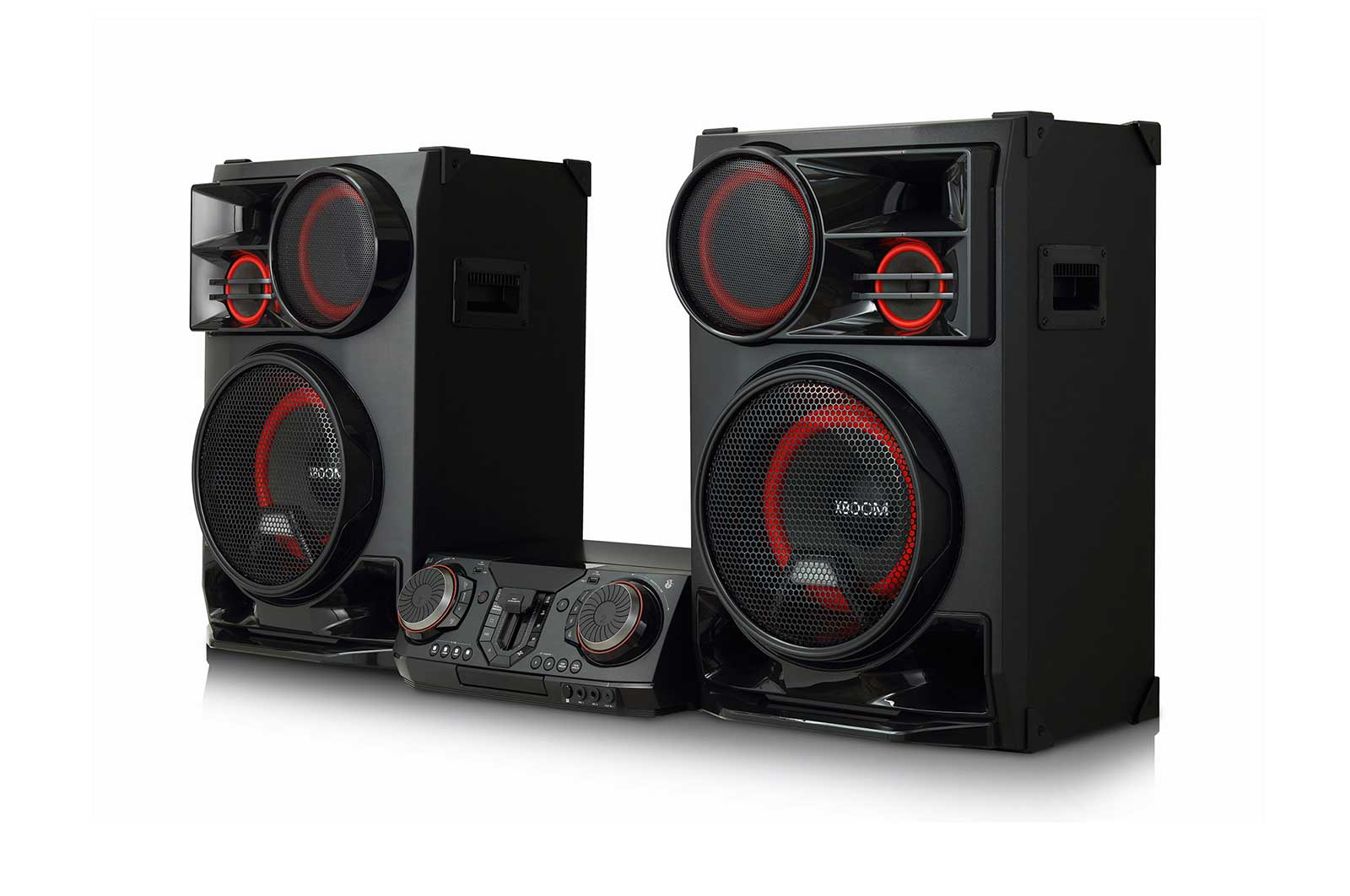 LG 3500 W, Mini Audio, Caisson de basse XShiny, éclairage XFlash, DJ