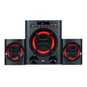 LG 40 W, Mini Audio, lecteur USB, carte SD, entrée portable, LK72B, LK72B, thumbnail 2