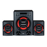 LG 40 W, Mini Audio, lecteur USB, carte SD, entrée portable, LK72B, LK72B, thumbnail 4