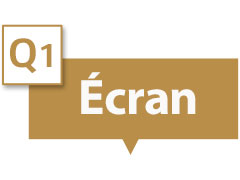 La zone de texte indique « Affichage ».