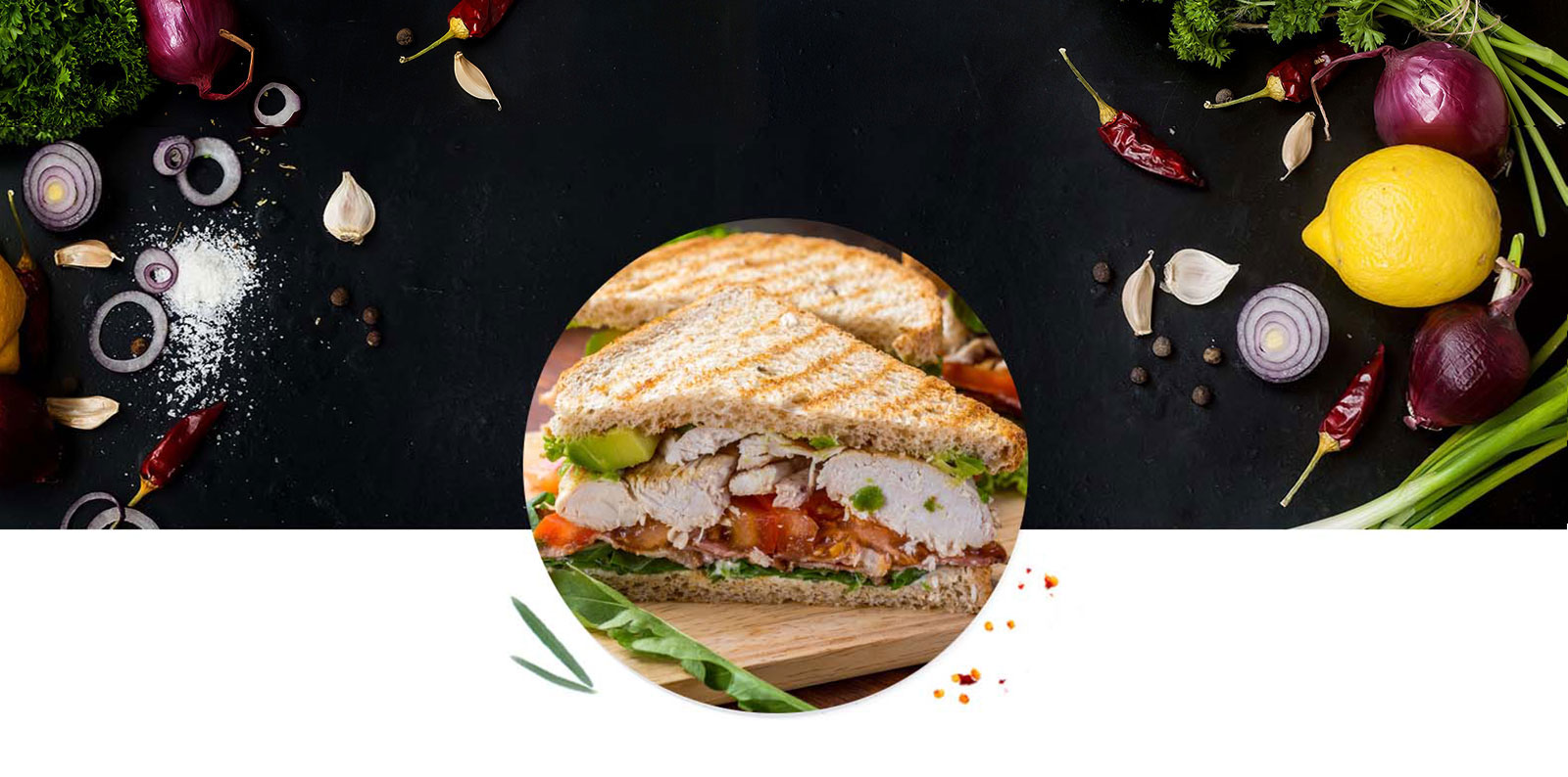 Sandwich au poulet grillé facile