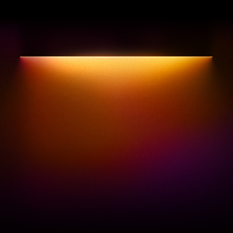 Des lumières de couleur orange et jaune éclairent le texte « For expertise you can rely on » (Pour une expertise fiable) en dessous. 