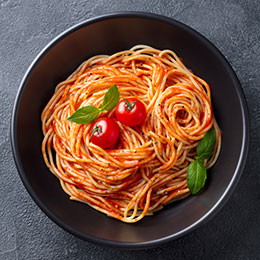 Pâtes rapides à la tomate