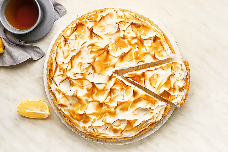 Tarte au citron meringuée