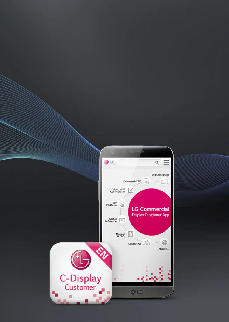Application client LG C-Display