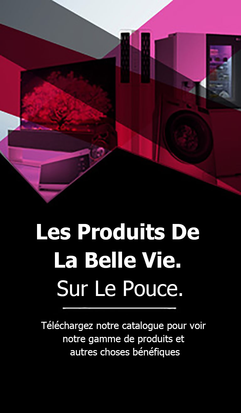 Téléchargez le catalogue de produits LG