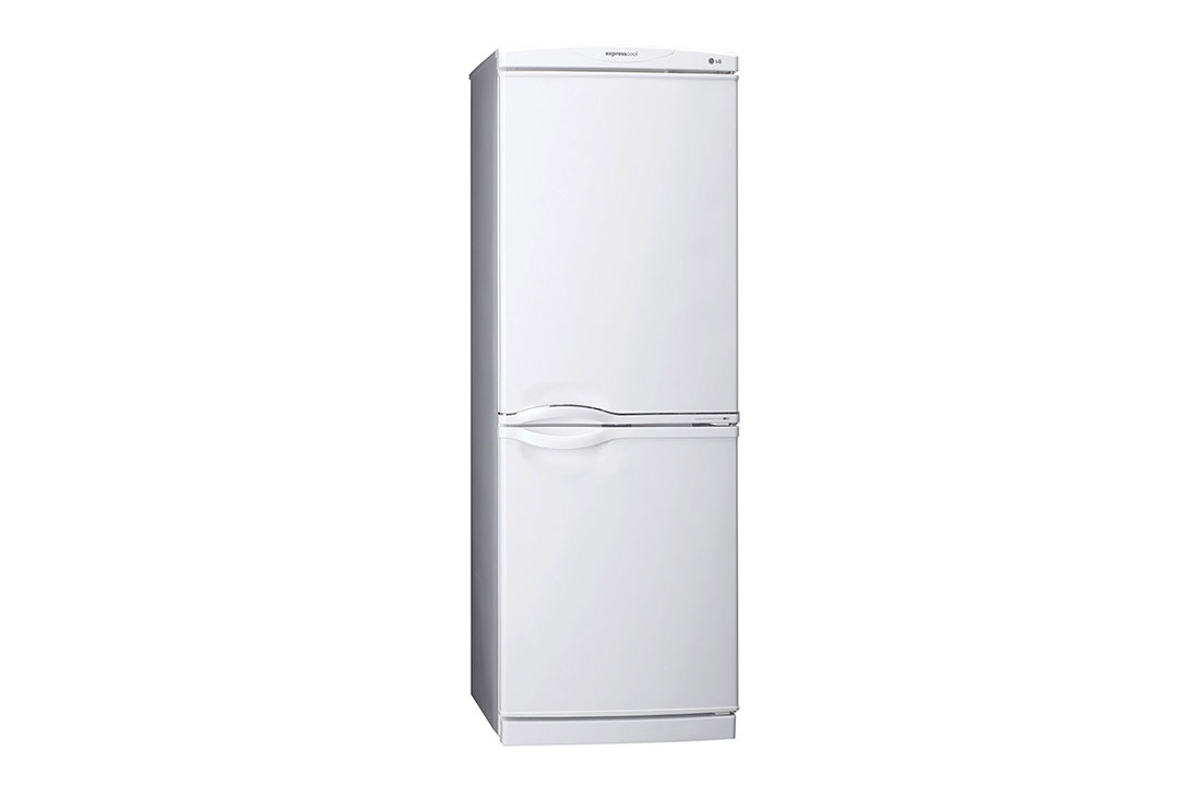 LG Réfrigérateur de 227 litres avec compartiment congélateur inférieur, Refroidissement direct, Éclairage LED sans chaleur, Clayette en verre trempé, GC-269VL