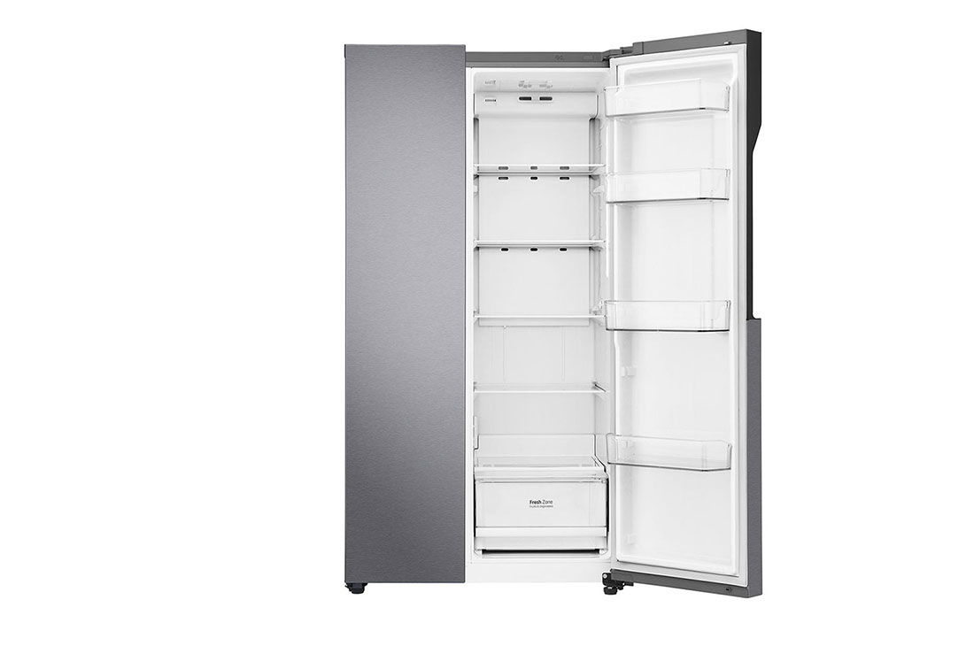 LG Réfrigérateur américain d’une capacité de 679 litres avec compresseur linéaire à onduleur, flux d’air multiple, capteurs numériques multiples, congélation Express, Smart Diagnosis™, GC-B247KQDV, thumbnail 10