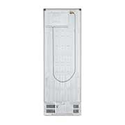 LG Réfrigérateur 306 l nets à 2 portes avec congélateur en bas et compresseur Smart Inverter, vue arrière du condensateur, ouvert, GC-B369NLJM, thumbnail 15