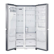 LG Réfrigérateur américain de 668 litres, couleur argent, compresseur linéaire à onduleur, fonction Door in Door™, Hygiene Fresh +, Fin, Distributeur d’eau et de glaçons, GC-J247SLLV, thumbnail 13