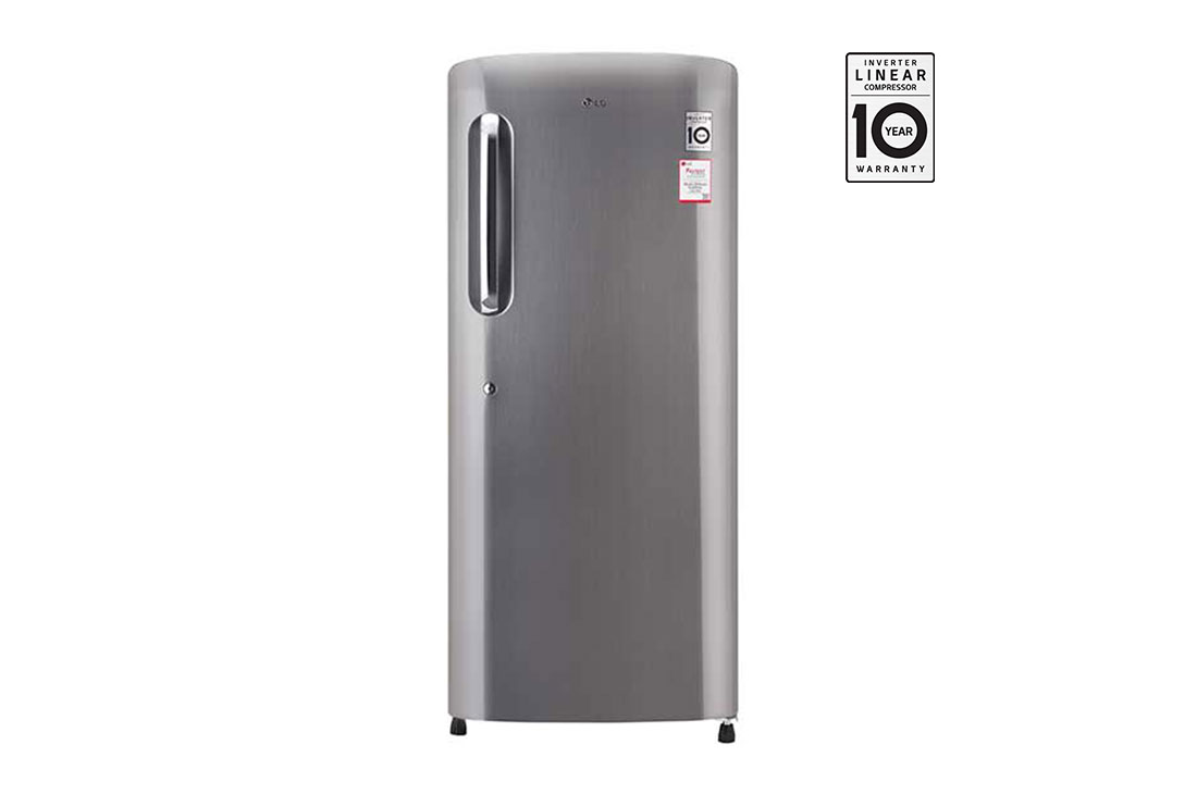 LG Réfrigérateur à une porte de 190 litres doté d’une plus grande capacité, GL-B201ALLB