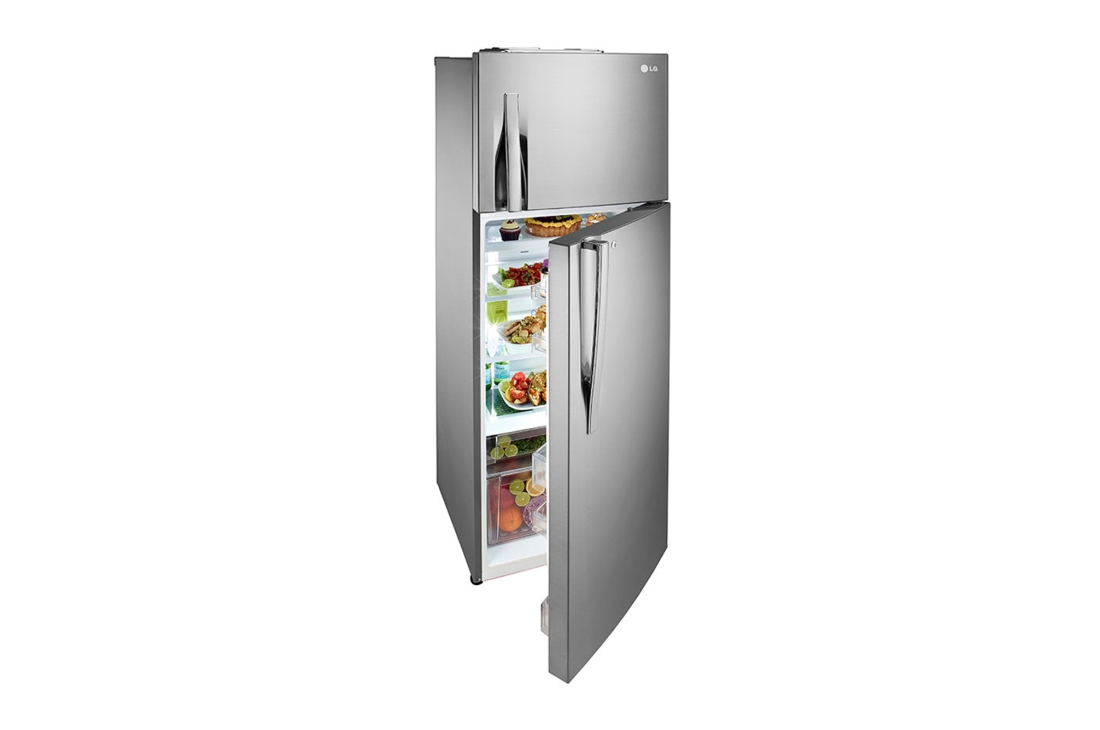 LG 257L, Réfrigérateur Congélateur Supérieur, Compresseur Linéaire Inverter, Refroidissement de Porte, Bac à Glace Mobile, GL-G292RLBB, GL-G292RLBB, thumbnail 5