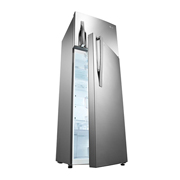 LG 257L, Réfrigérateur Congélateur Supérieur, Compresseur Linéaire Inverter, Refroidissement de Porte, Bac à Glace Mobile, GL-G292RLBB, GL-G292RLBB, thumbnail 4