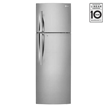 257L, Réfrigérateur Congélateur Supérieur, Compresseur Linéaire Inverter, Refroidissement de Porte, Bac à Glace Mobile