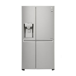 Côte à côte REF, 668 litres, Argent, Compresseur linéaire Inverter, Hygiene Fresh+, Distributeur d'eau glacée Slim, Garantie 10 ans sur le compresseur2