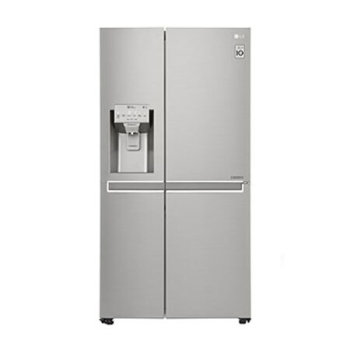 Côte à côte REF, 668 litres, Argent, Compresseur linéaire Inverter, Hygiene Fresh+, Distributeur d'eau glacée Slim, Garantie 10 ans sur le compresseur1