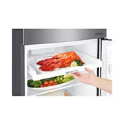 LG 279L, Réfrigérateur Congélateur Supérieur, Compresseur Linéaire Inverter, Refroidissement de Porte, Bac à Glace Mobile, GN-G222SLCB, thumbnail 5