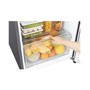 LG 279L, Réfrigérateur Congélateur Supérieur, Compresseur Linéaire Inverter, Refroidissement de Porte, Bac à Glace Mobile, GN-G222SLCB, thumbnail 6