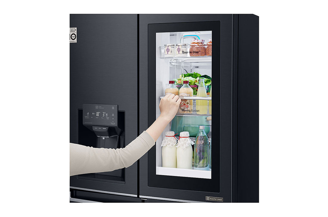 LG Réfrigérateur avec porte à deux battants de 889 l, Instaview Door-in-Door, GR-X31FMQHL, GR-X31FMQHL, thumbnail 6