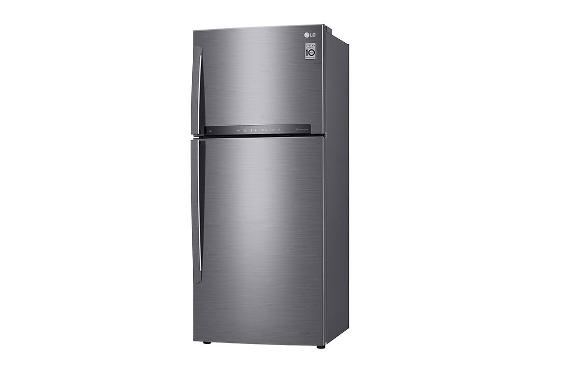 LG Réfrigérateur à congélateur supérieur, 444 L, argent, avec porte réfrigérée, LINEAR Cooling™ et HygieneFresh+™, GL-H432HLHL, GL-H432HLHL, thumbnail 13