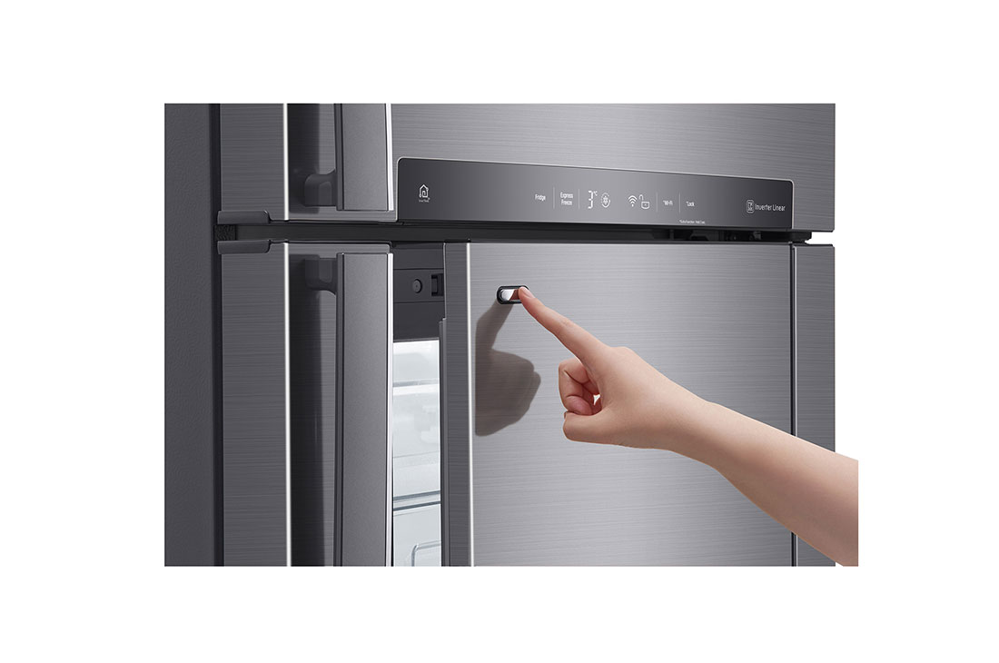 LG 549 litres, congélateur en haut, Door-in-Door®, LINEAR Cooling™ et HygieneFresh+™, GN-A702HLHU, thumbnail 6