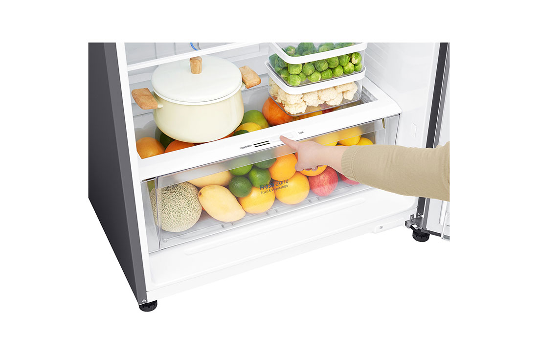 LG 549 litres, congélateur en haut, Door-in-Door®, LINEAR Cooling™ et HygieneFresh+™, GN-A702HLHU, thumbnail 9