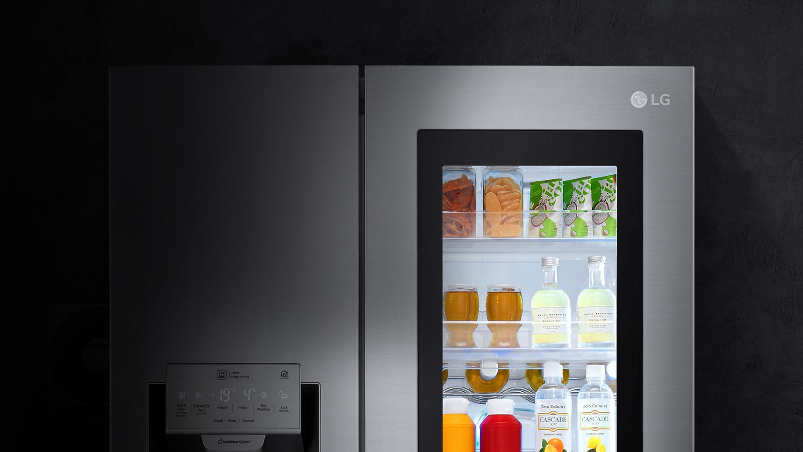 Réfrigérateur Door-in-Door de 668 l LG GC-X247CSAV Instaview