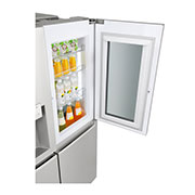 LG Toquez deux fois, Voir l’intérieur, InstaView Door-in-Door™ 668 l, Compresseur linéaire Inverter, Réfrigérateur DoorCooling+™, LG GC-X247CSAV 668 Ltr Door in Door Refrigerator top side, GC-X247CSAV, thumbnail 6