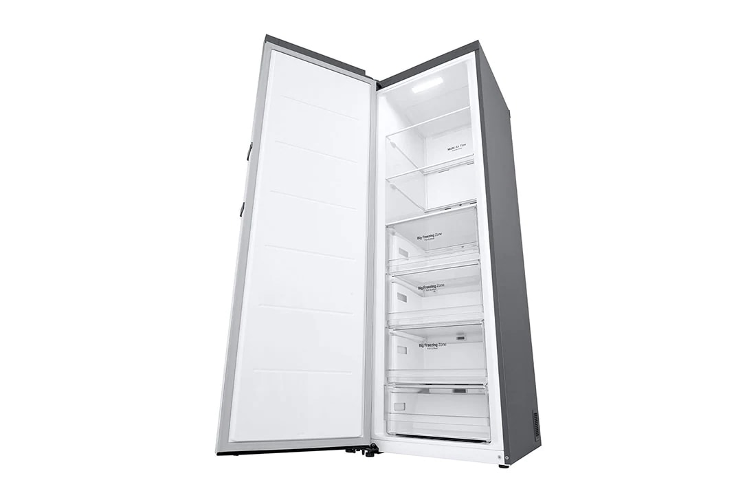 LG Congélateur à une porte, 324 L, Compresseur Smart Inverter, Refroidissement linéaire, One Door Freezer, 321L, Smart Inverter Compressor, Linear Cooling, Door Cooling+, GC-B414ELFM, thumbnail 8