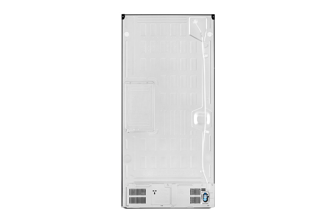 LG 508(L) | InstaView Door-in-Door™| Compresseur linéaire Inverter | Réfrigérateur américain | SmartThinQ™, back view, GC-X22FTQLL, thumbnail 15