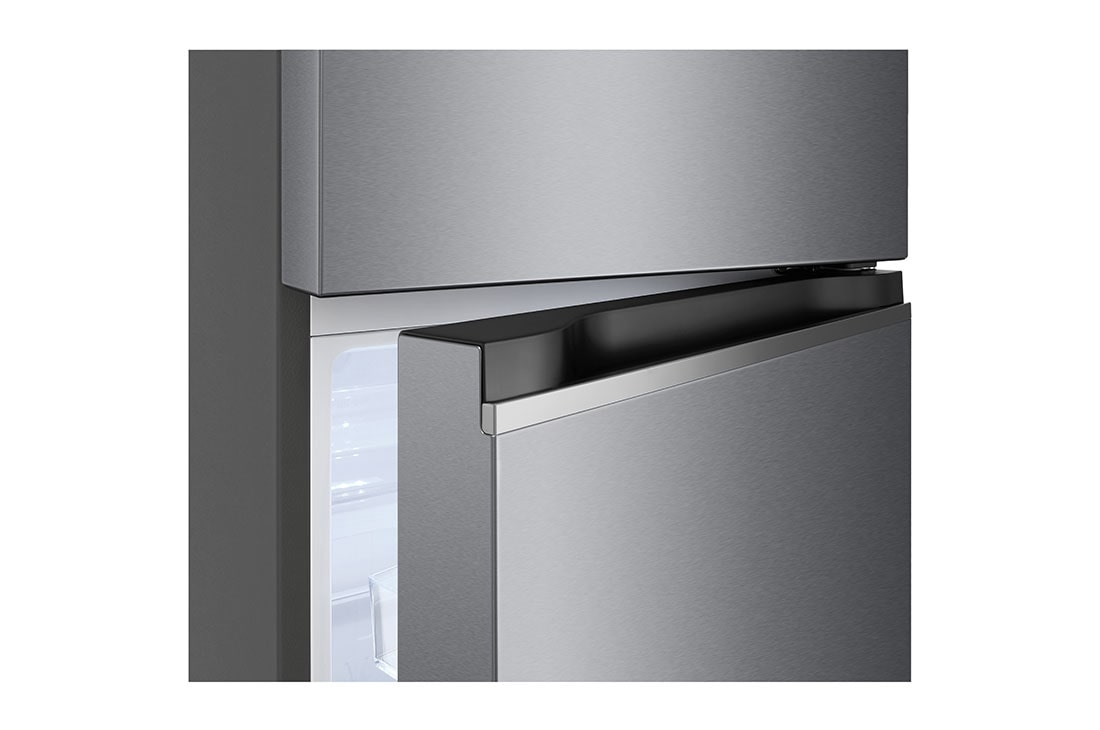 LG 235L Top Freezer Fridge en acier Dark Graphite , Rear view, GV-B212PLGB, thumbnail 3