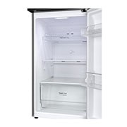 LG 235L Top Freezer Fridge en acier Dark Graphite , Front view with door open, GV-B212PLGB, thumbnail 7