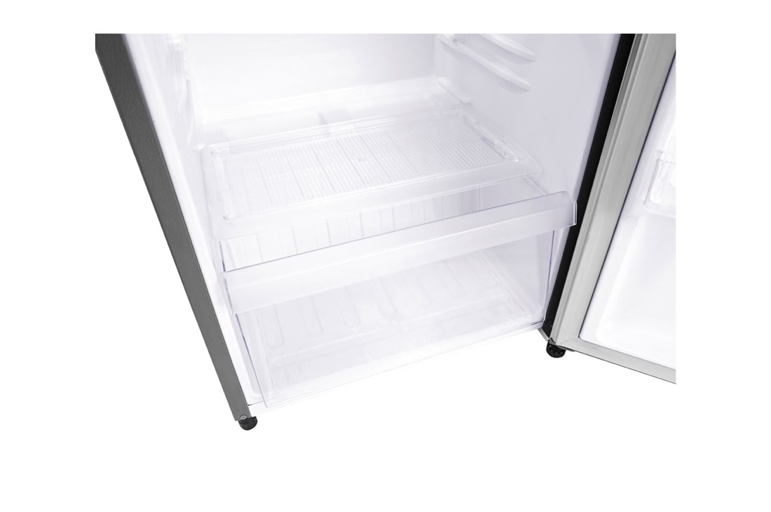 LG Réfrigérateur à une porte de 199 litres doté d’une plus grande capacité, Vue du tiroir inférieur, GN-Y331SLS, thumbnail 6