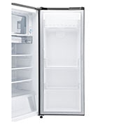 LG Réfrigérateur à une porte de 199 litres doté d’une plus grande capacité, Vue en perspective de la porte ouverte latérale, GN-Y331SLS, thumbnail 7