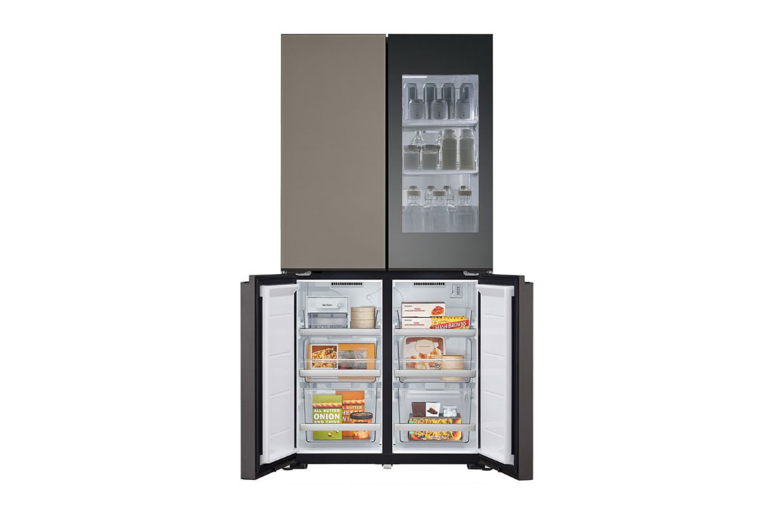 LG 671L, Porte française, Réfrigérateurs MoodUP®, Objet Collection, 3 étoiles, GR-A24FDMMB, GR-A24FDMMB, thumbnail 5