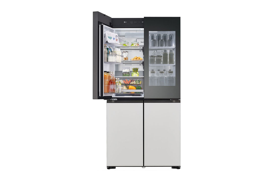 LG 671L, Porte française, Réfrigérateurs MoodUP®, Objet Collection, 3 étoiles, GR-A24FDMMB, GR-A24FDMMB, thumbnail 6