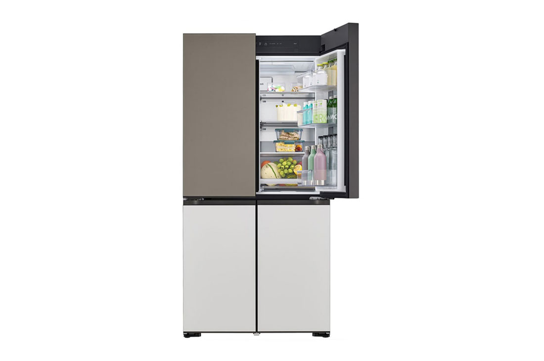 LG 671L, Porte française, Réfrigérateurs MoodUP®, Objet Collection, 3 étoiles, GR-A24FDMMB, GR-A24FDMMB, thumbnail 7