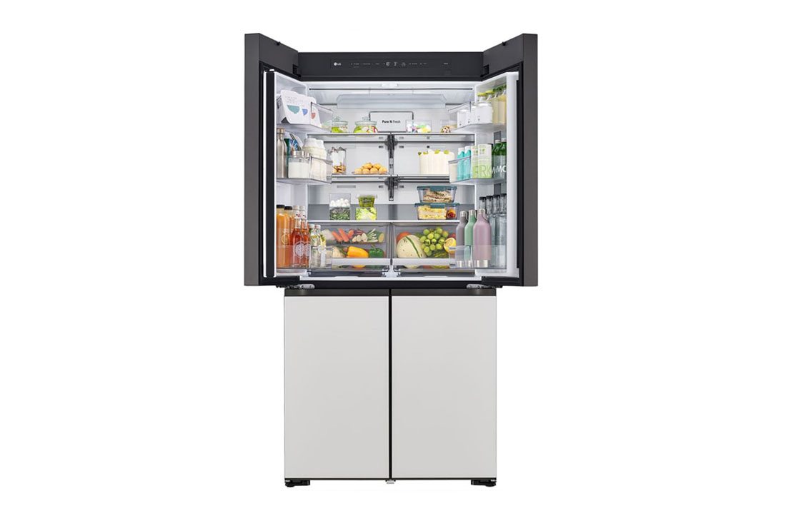 LG 671L, Porte française, Réfrigérateurs MoodUP®, Objet Collection, 3 étoiles, GR-A24FDMMB, GR-A24FDMMB, thumbnail 8